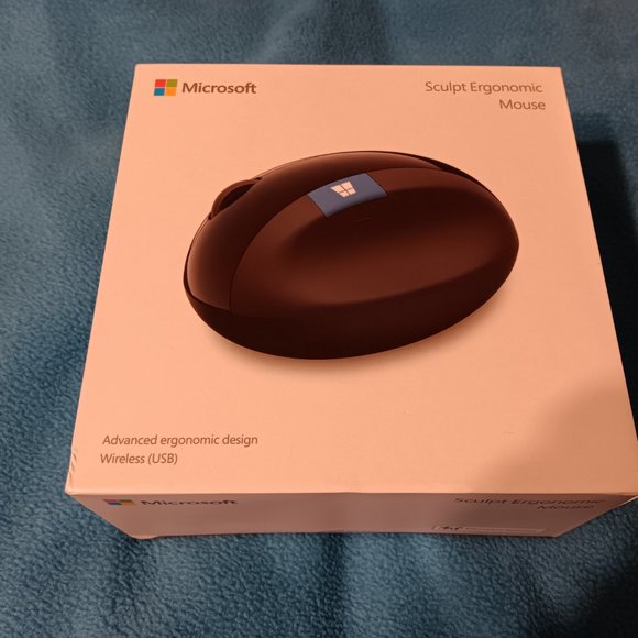 Microsoft Sculpt Ergonomic Mouse (L6V-00001) - Picture 2 of 5